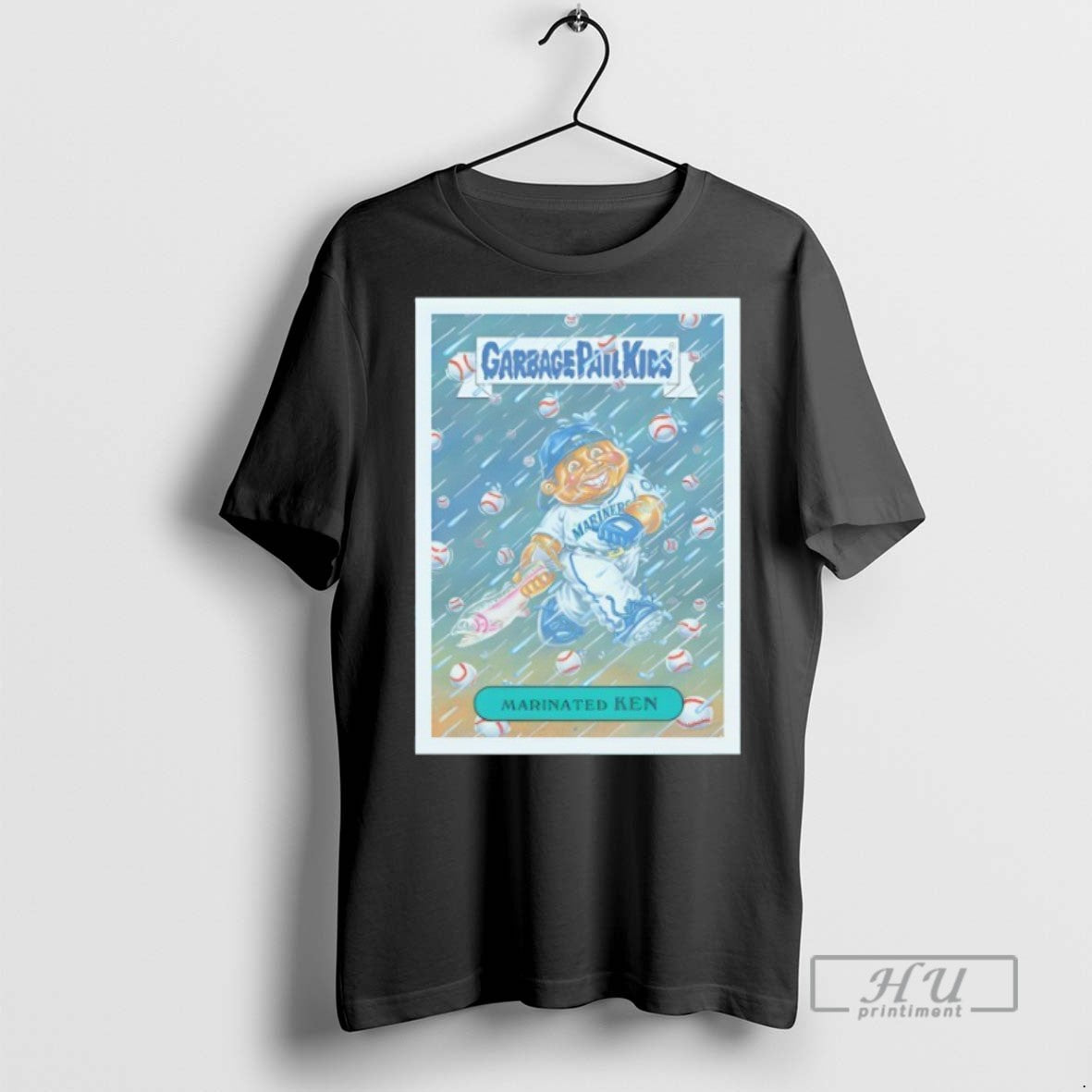 Trending Seattle Mariners Garbage Pail Kids Marinated - Adult & Kids T-Shirts, Sweatshirts & Hoodies apparel design preview 1