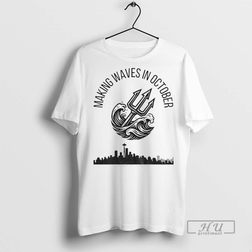 Trending Seattle Mariners Tridents Up Making Waves In - Adult & Kids T-Shirts, Sweatshirts & Hoodies apparel design preview 1