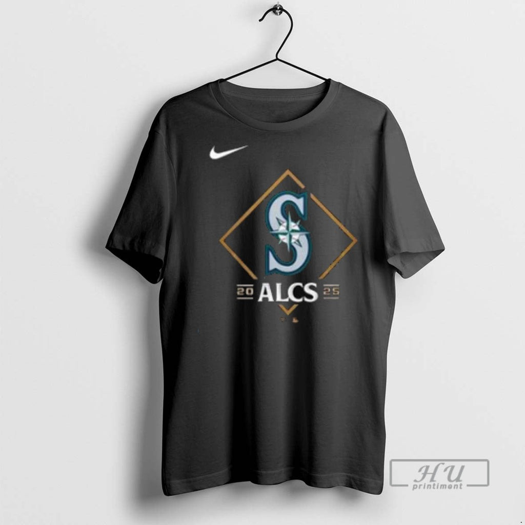 Trending Seattle Mariners X Ken Griffey Jr Alcs 2025 - Adult & Kids T-Shirts, Sweatshirts & Hoodies apparel design preview 1