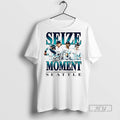 Trending Seize The Moment Seattle Mariners Eugenio - Adult & Kids T-Shirts, Sweatshirts & Hoodies apparel design preview 1