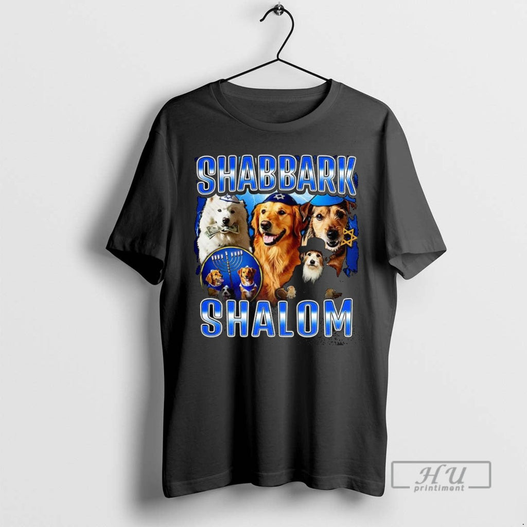 Trending Shabbark Shalom Star Of David Dog Sarcastic - Adult & Kids T-Shirts, Sweatshirts & Hoodies apparel design preview 1