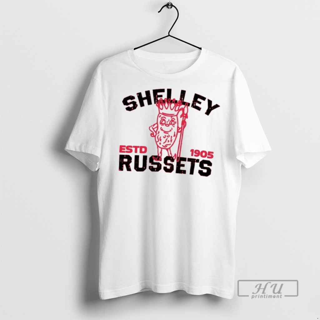 Trending Shelley Russets Estd 1905 Idaho - Adult & Kids T-Shirts, Sweatshirts & Hoodies apparel design preview 1