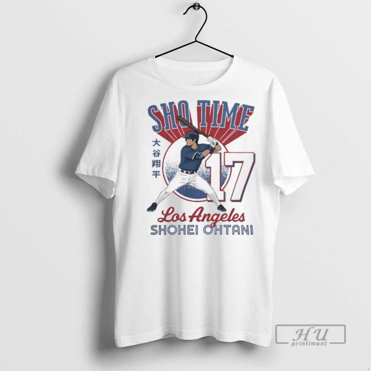 Trending Shohei Ohtani Sho Time Los Angeles Dodgers - Adult & Kids T-Shirts, Sweatshirts & Hoodies apparel design preview 1