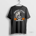 Trending Skeleton Namaste Spooky Halloween Graphic - Adult & Kids T-Shirts, Sweatshirts & Hoodies apparel design preview 1