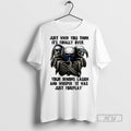 Trending Skull Just When You Think Its Finally Over - Adult & Kids T-Shirts, Sweatshirts & Hoodies apparel design preview 1