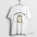 Trending Sloth I Kinda Dont Care Graphic - Adult & Kids T-Shirts, Sweatshirts & Hoodies apparel design preview 1