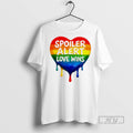 Trending Spoiler Alert Love Wins Lgbtq Heart - Adult & Kids T-Shirts, Sweatshirts & Hoodies apparel design preview 1