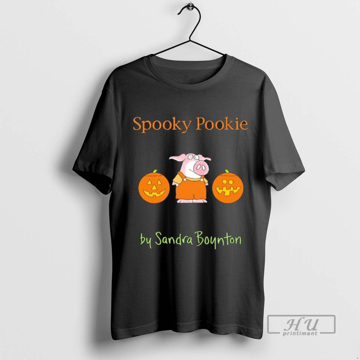 Trending Spooky Pookie By Sandra Boynton Pig And - Adult & Kids T-Shirts, Sweatshirts & Hoodies apparel design preview 1