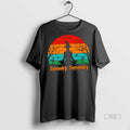 Trending Spooky Serenity Halloween Retro Graphic - Adult & Kids T-Shirts, Sweatshirts & Hoodies apparel design preview 1