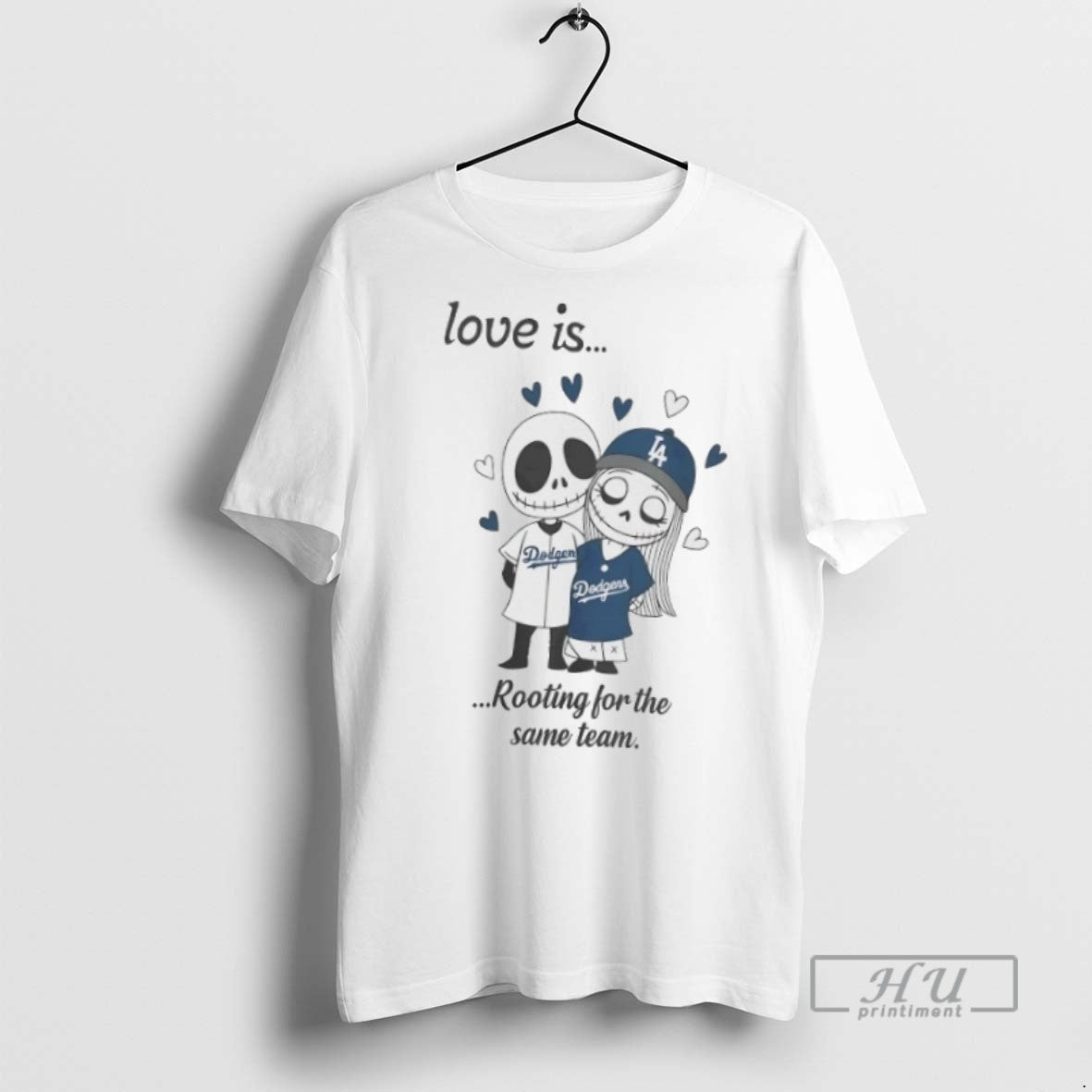 Trending Spooky Couple Love Is Rooting For The Same - Adult & Kids T-Shirts, Sweatshirts & Hoodies apparel design preview 1