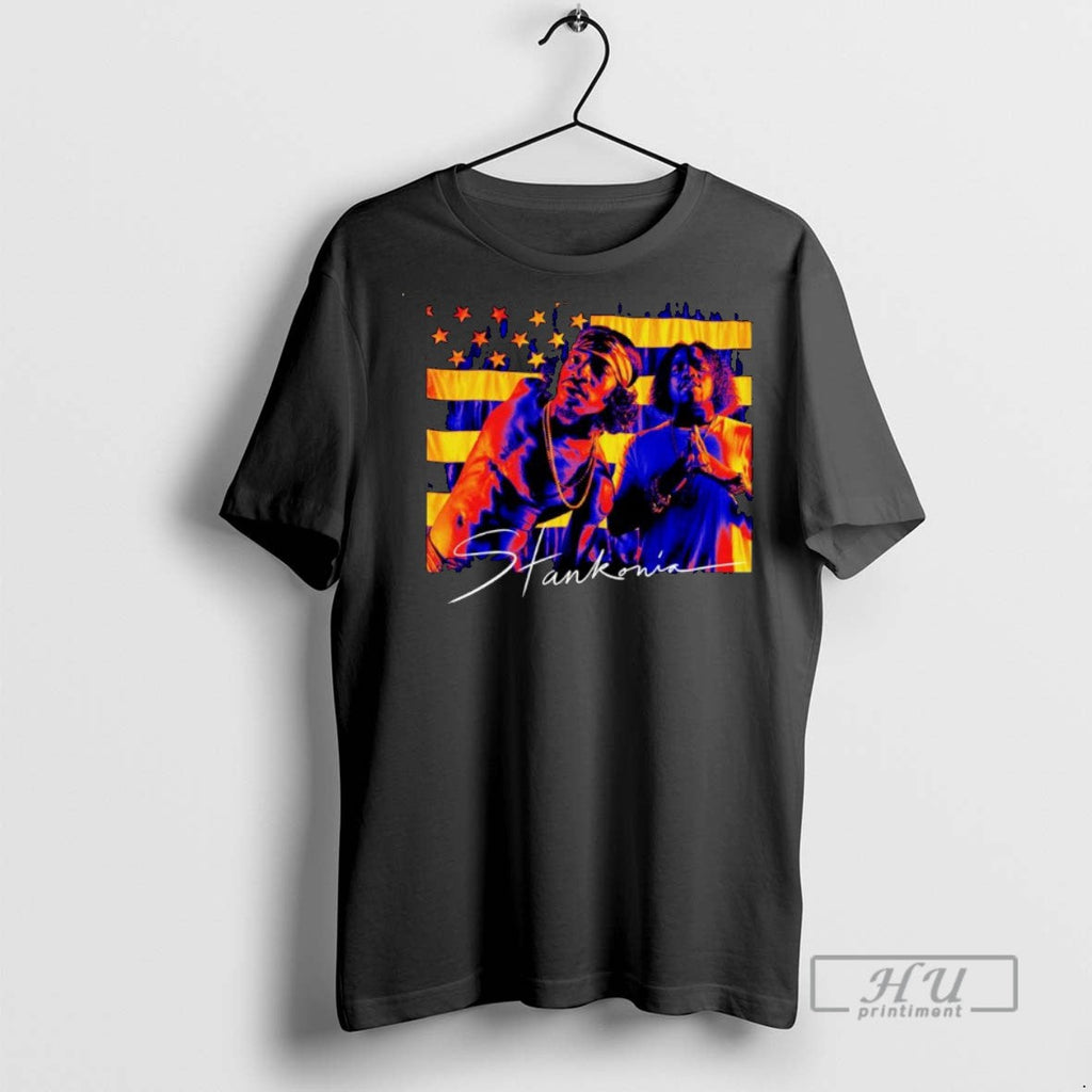 Trending Stankonia Color Photo Usa Flag Ornaments - Adult & Kids T-Shirts, Sweatshirts & Hoodies apparel design preview 1