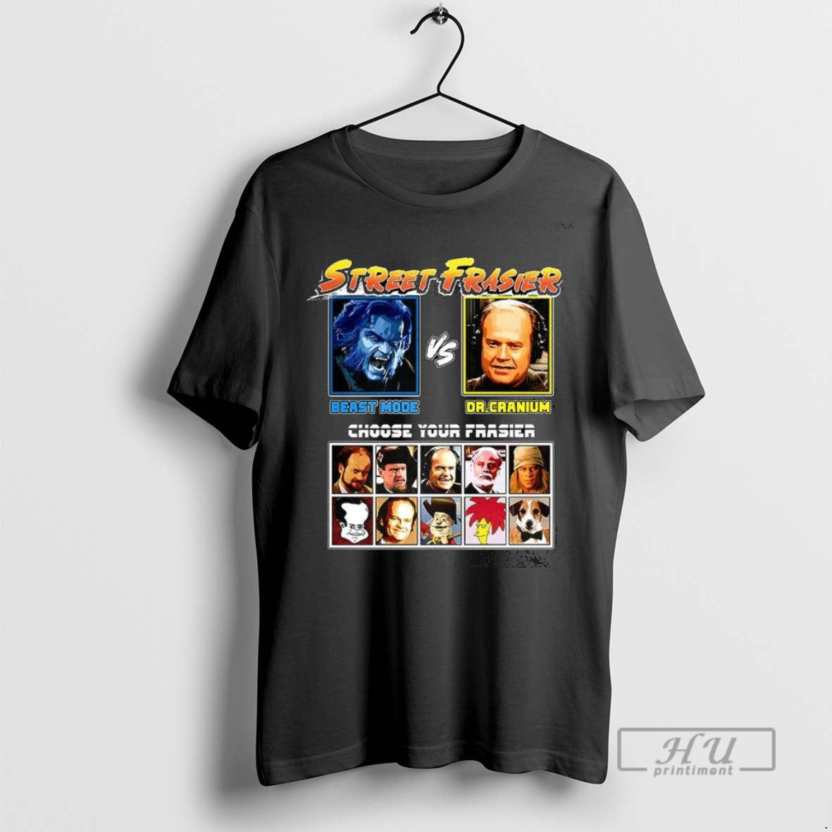 Trending Street Frasier Beast Mode Vs Dr Cranium - Adult & Kids T-Shirts, Sweatshirts & Hoodies apparel design preview 1