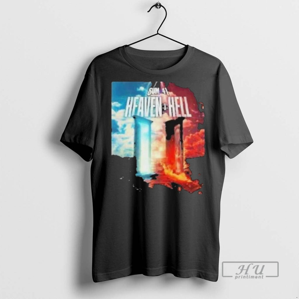 Trending Sum 41 Heaven X Hell Mars - Adult & Kids T-Shirts, Sweatshirts & Hoodies apparel design preview 1