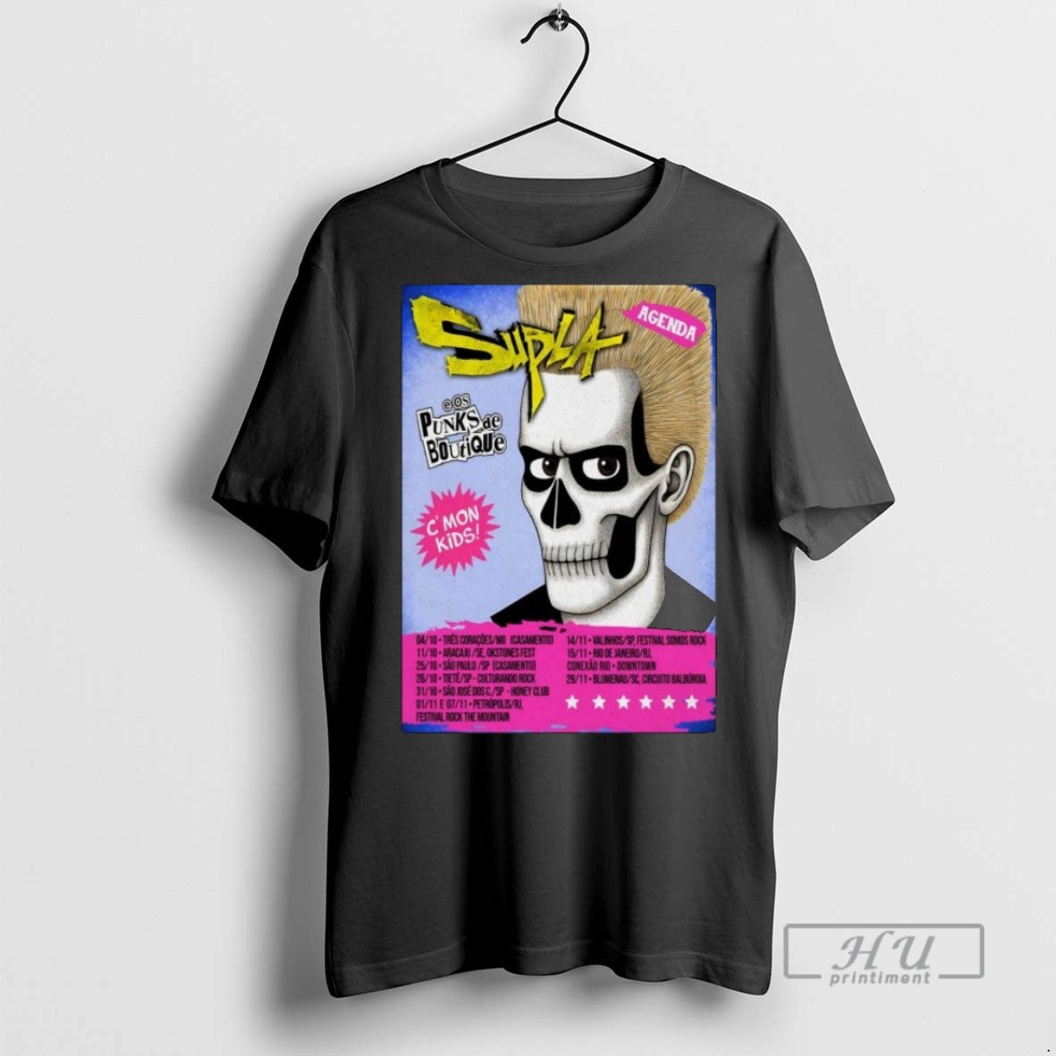 Trending Supla Punks De Boutique Cmmon Kids 2025 Tour - Adult & Kids T-Shirts, Sweatshirts & Hoodies apparel design preview 1