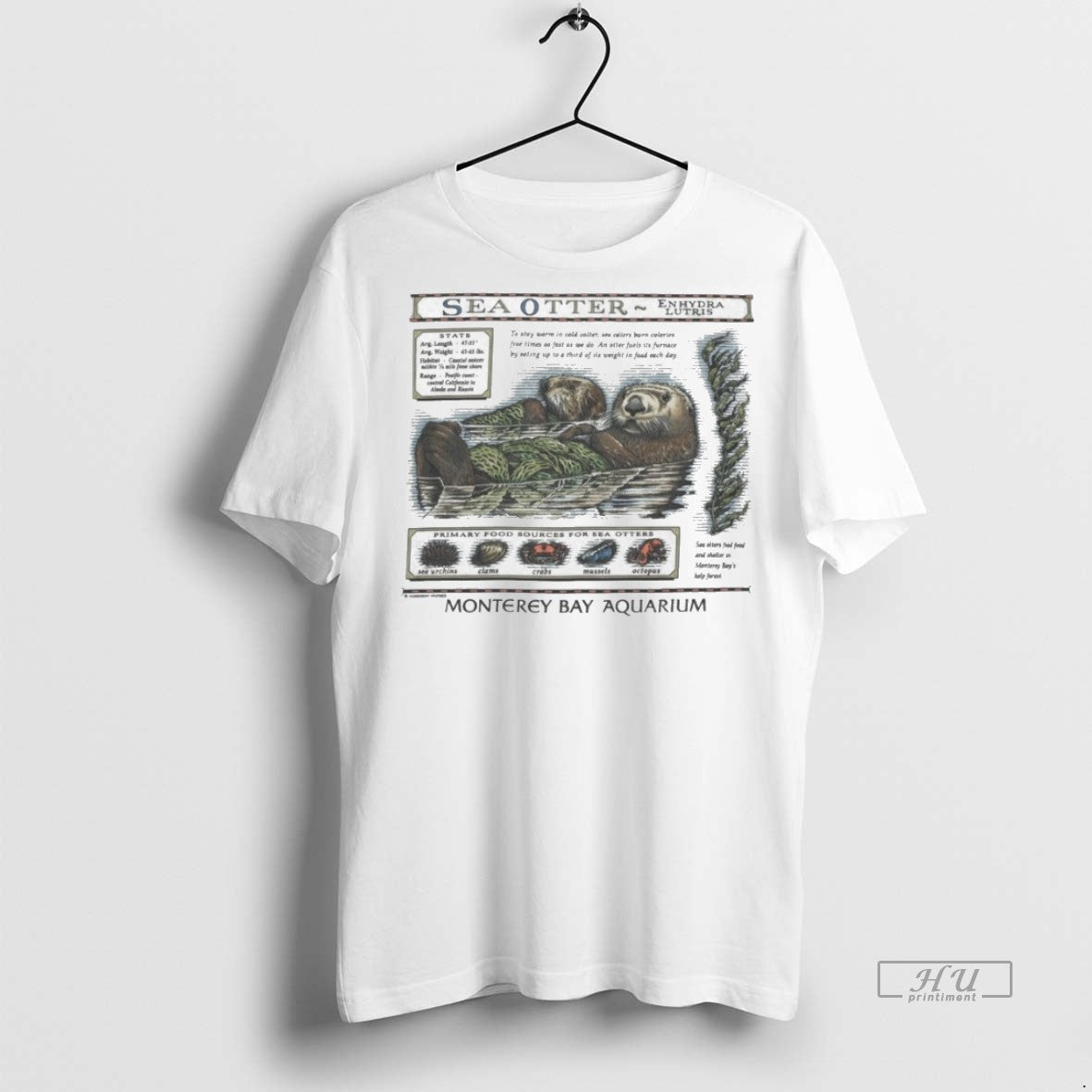 Trending Swift Sea Otter Enhydra Lutris Monterey Bay - Adult & Kids T-Shirts, Sweatshirts & Hoodies apparel design preview 1