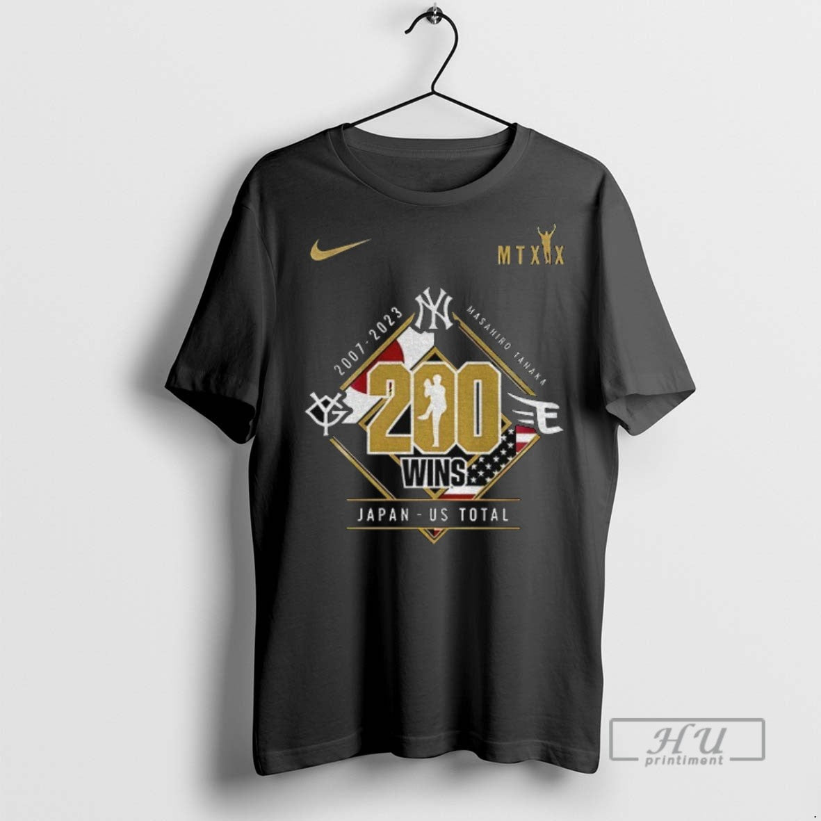 Trending Tanaka Masahiro New York Yankees Baseball - Adult & Kids T-Shirts, Sweatshirts & Hoodies apparel design preview 1
