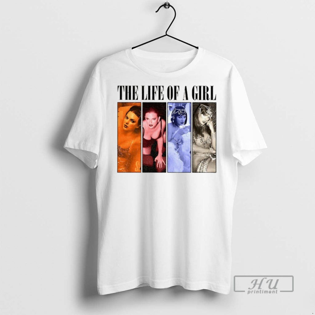Trending Taylor The Life Of A Girl Eras Tour Gift For - Adult & Kids T-Shirts, Sweatshirts & Hoodies apparel design preview 1