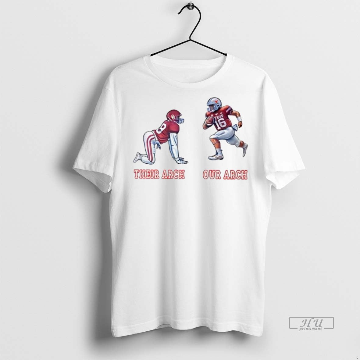 Trending Texas Longhorns And The Oklahoma Sooners - Adult & Kids T-Shirts, Sweatshirts & Hoodies apparel design preview 1
