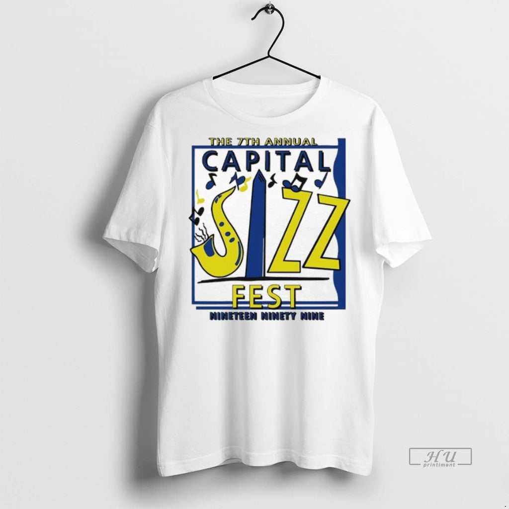 Trending The 7th Annual Capital Jazz Fest Nineteen - Adult & Kids T-Shirts, Sweatshirts & Hoodies apparel design preview 1