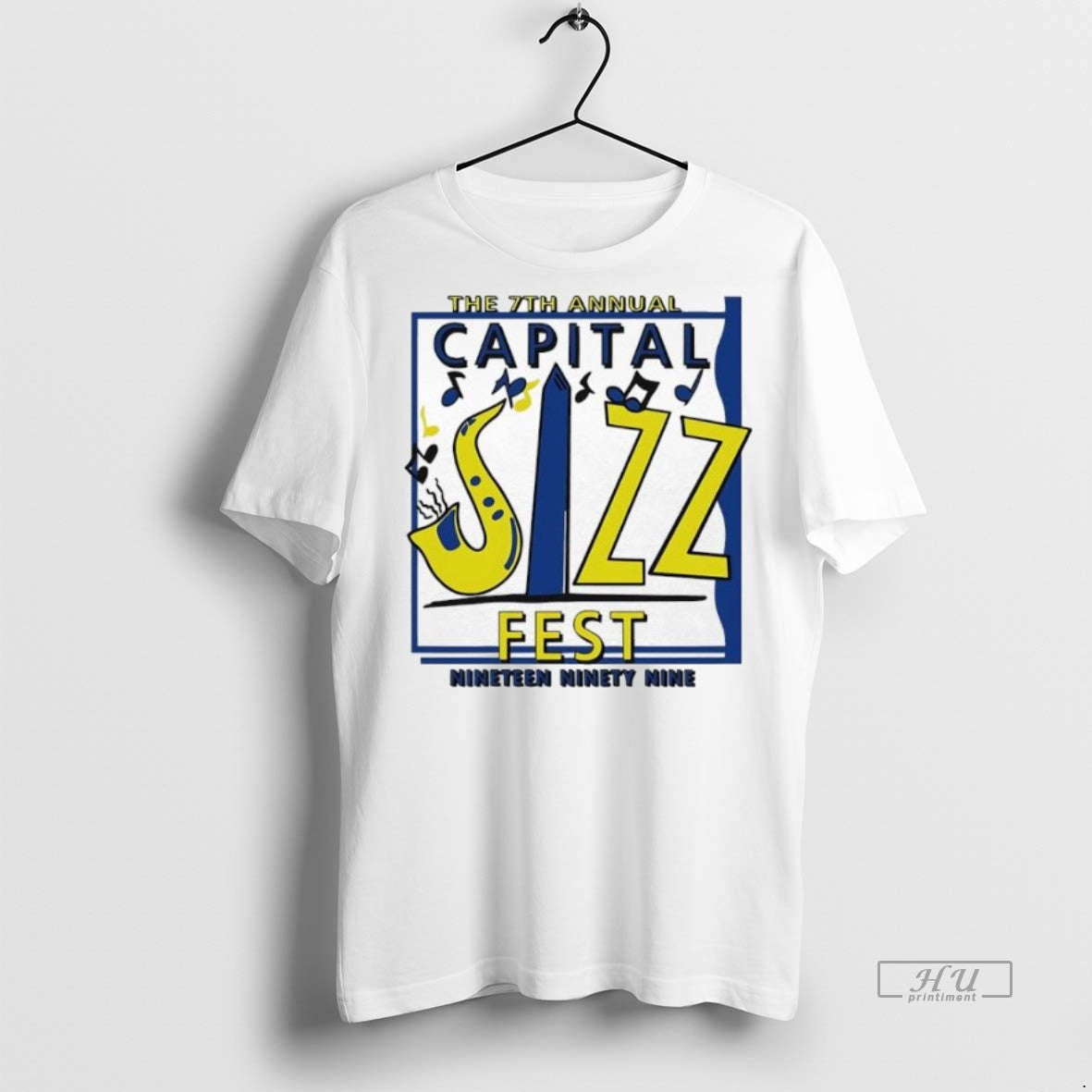 Trending The 7th Annual Capital Jazz Fest Nineteen - Adult & Kids T-Shirts, Sweatshirts & Hoodies apparel design preview 1
