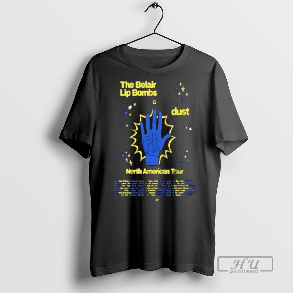 Trending The Belair Lip Bombs North American Tour - Adult & Kids T-Shirts, Sweatshirts & Hoodies apparel design preview 1