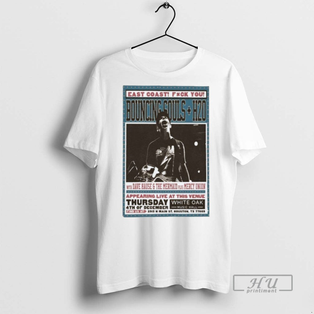 Trending The Bouncing Souls White Oak Music Hall In - Adult & Kids T-Shirts, Sweatshirts & Hoodies apparel design preview 1