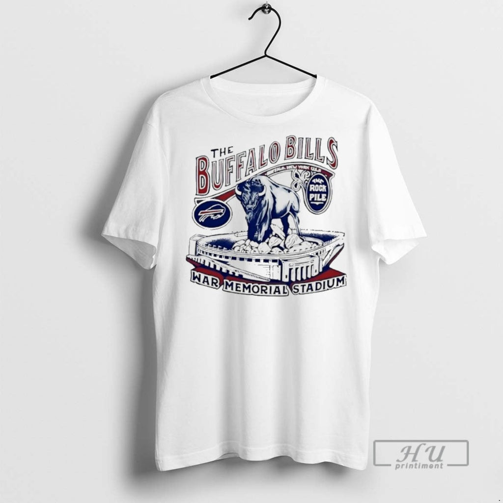 Trending The Buffao Bills War Memorial Stadium - Adult & Kids T-Shirts, Sweatshirts & Hoodies apparel design preview 1