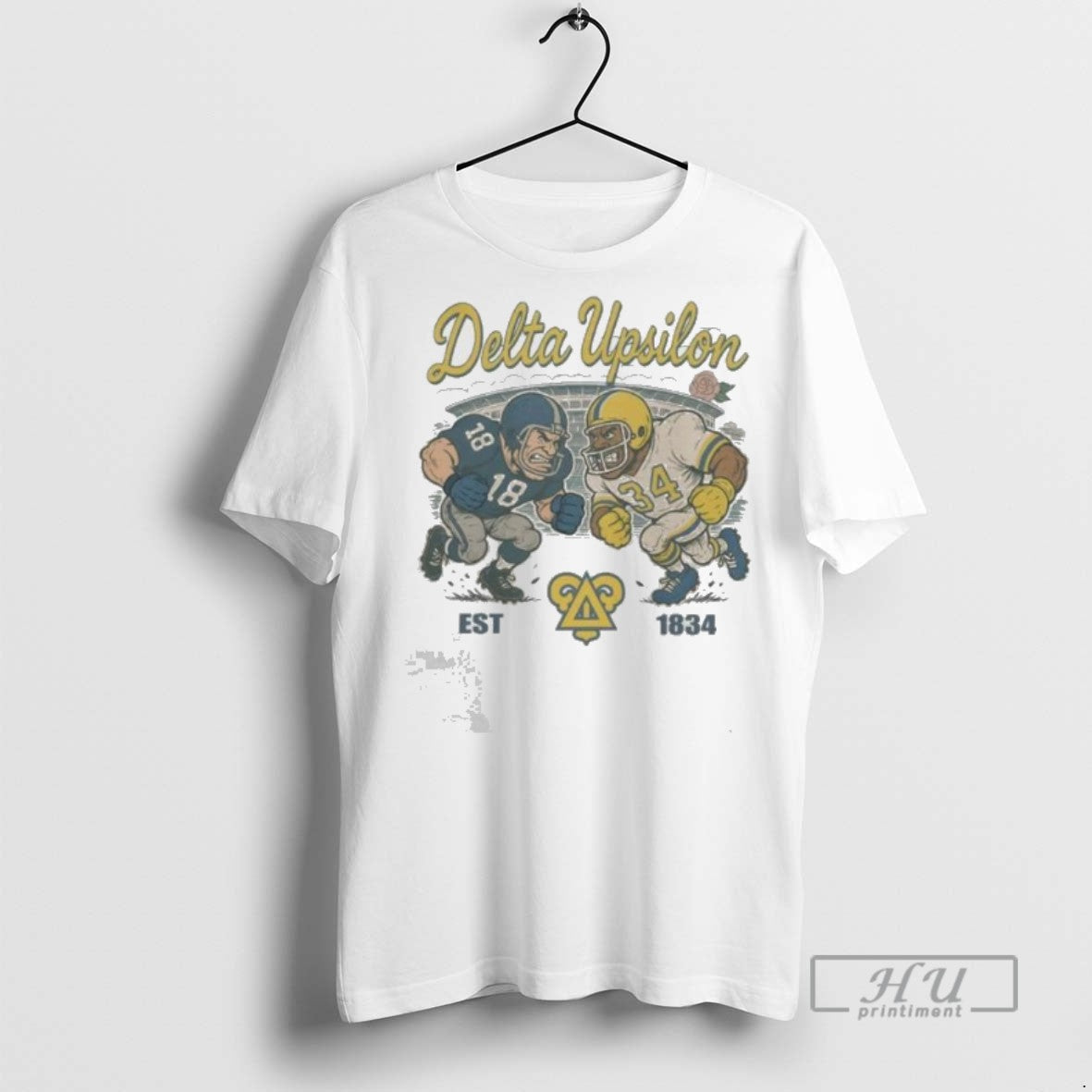 Trending The Delta Upsilon Store Du Football - Adult & Kids T-Shirts, Sweatshirts & Hoodies apparel design preview 1