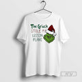 Trending The Grinch Stole My Lesson Plans Holiday - Adult & Kids T-Shirts, Sweatshirts & Hoodies apparel design preview 1
