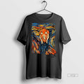 Trending The Halloscream Scream Pumpkin Halloween - Adult & Kids T-Shirts, Sweatshirts & Hoodies apparel design preview 1