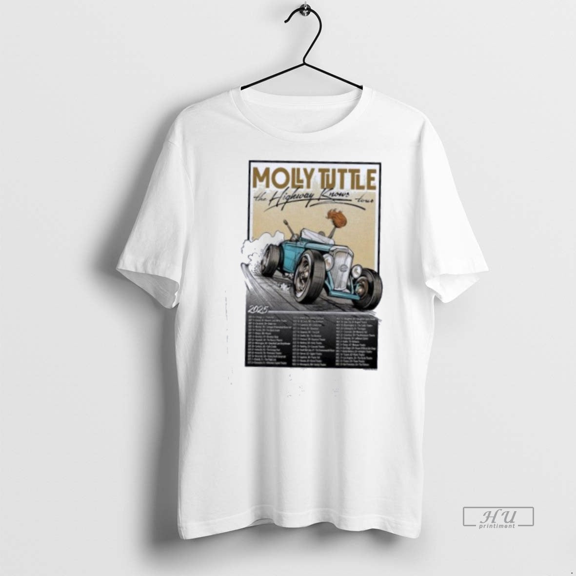 Trending The Highway Knows Tour 2025 Molly Tuttle - Adult & Kids T-Shirts, Sweatshirts & Hoodies apparel design preview 1