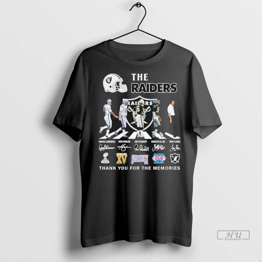 Trending The Oakland Raiders Abbey Road 2025 - Adult & Kids T-Shirts, Sweatshirts & Hoodies apparel design preview 1