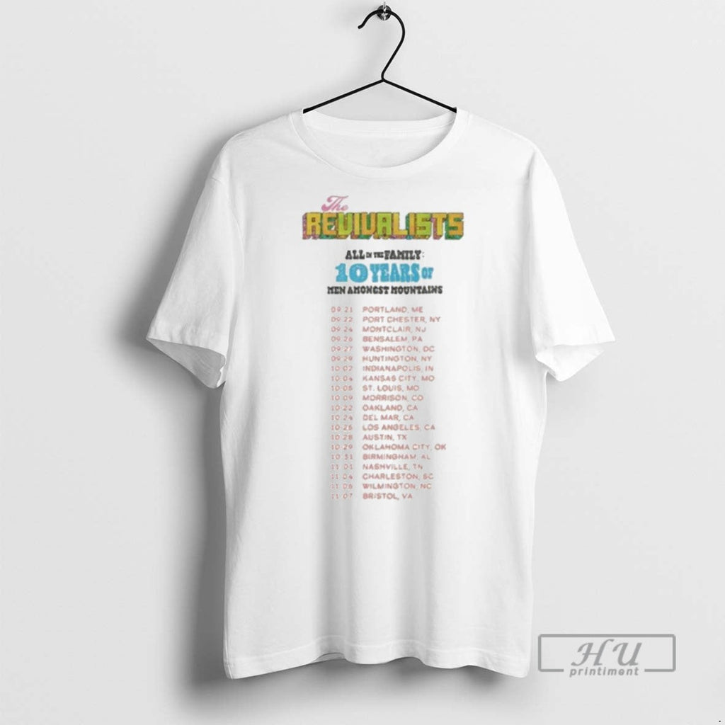 Trending The Revivalists Fall 2025 Tour Schedule - Adult & Kids T-Shirts, Sweatshirts & Hoodies apparel design preview 1