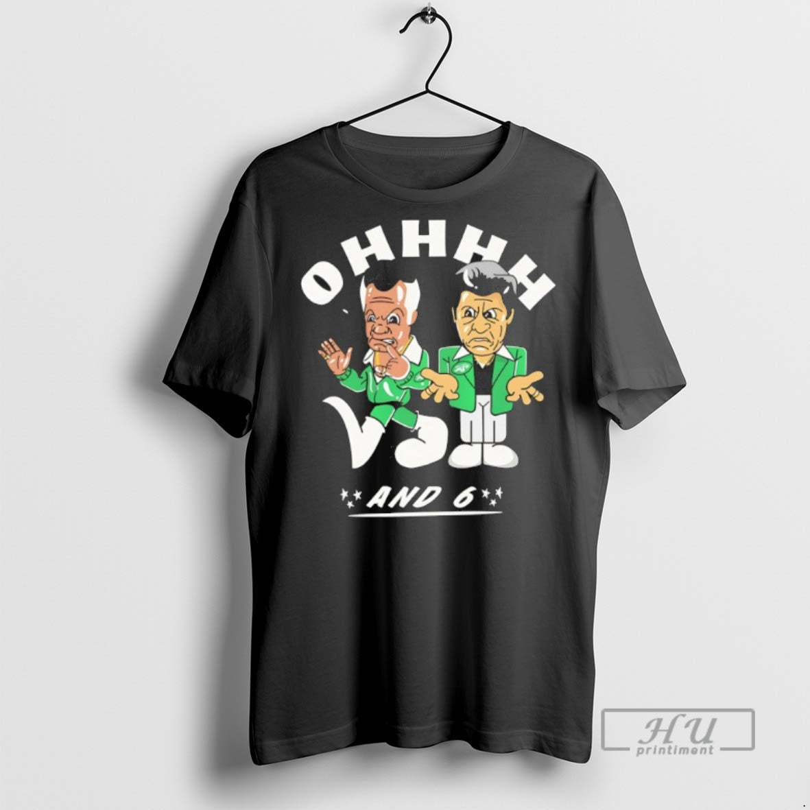 Trending The Sopranos New York Jets Ohhh And 6 - Adult & Kids T-Shirts, Sweatshirts & Hoodies apparel design preview 1