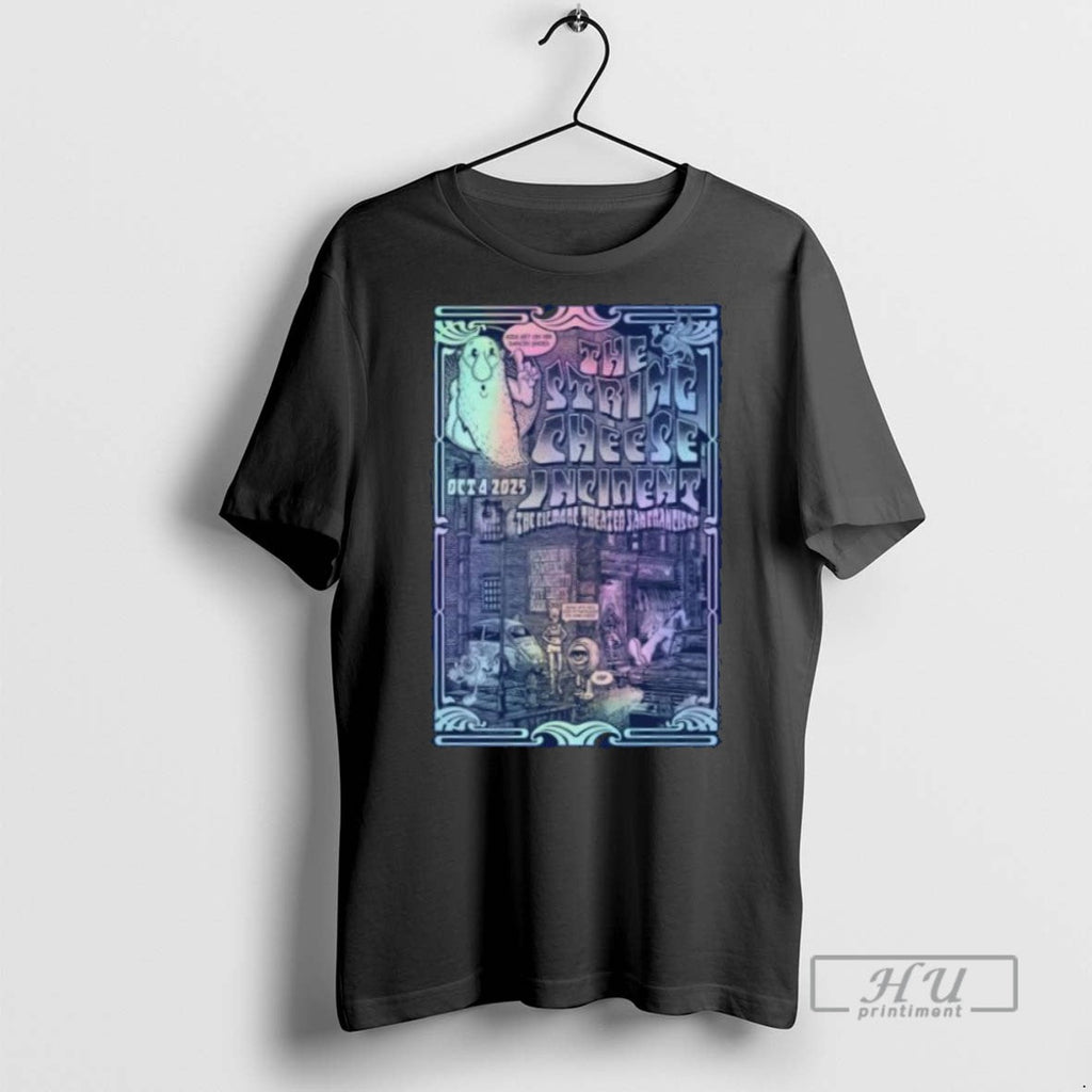 Trending The String Cheese Incident October 4 2025 - Adult & Kids T-Shirts, Sweatshirts & Hoodies apparel design preview 1