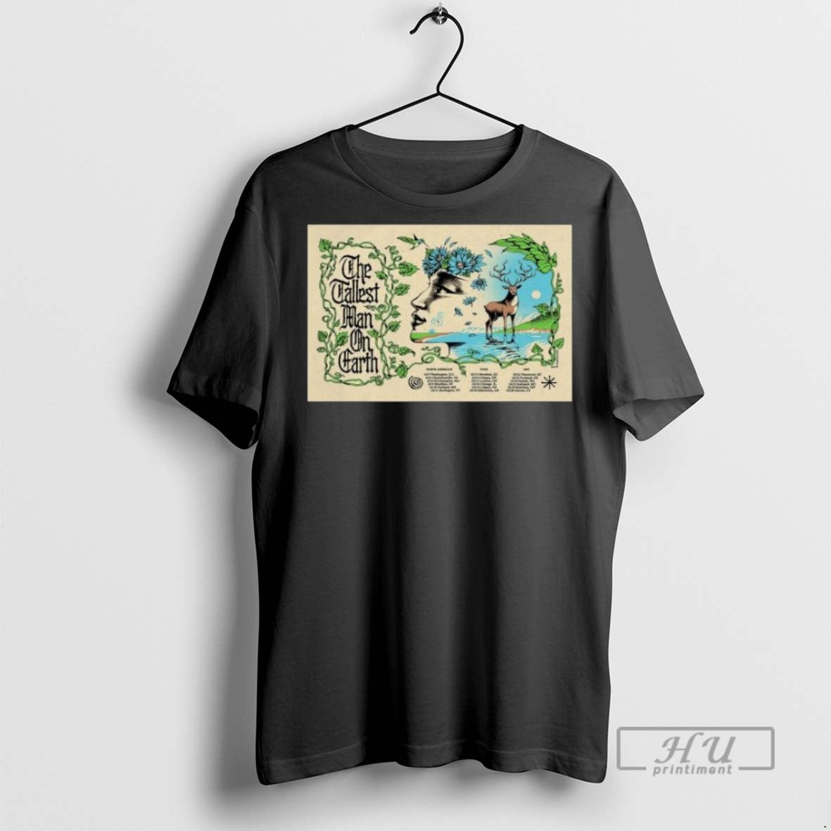 Trending The Tallest Man On Earth Tour 2025 North - Adult & Kids T-Shirts, Sweatshirts & Hoodies apparel design preview 1