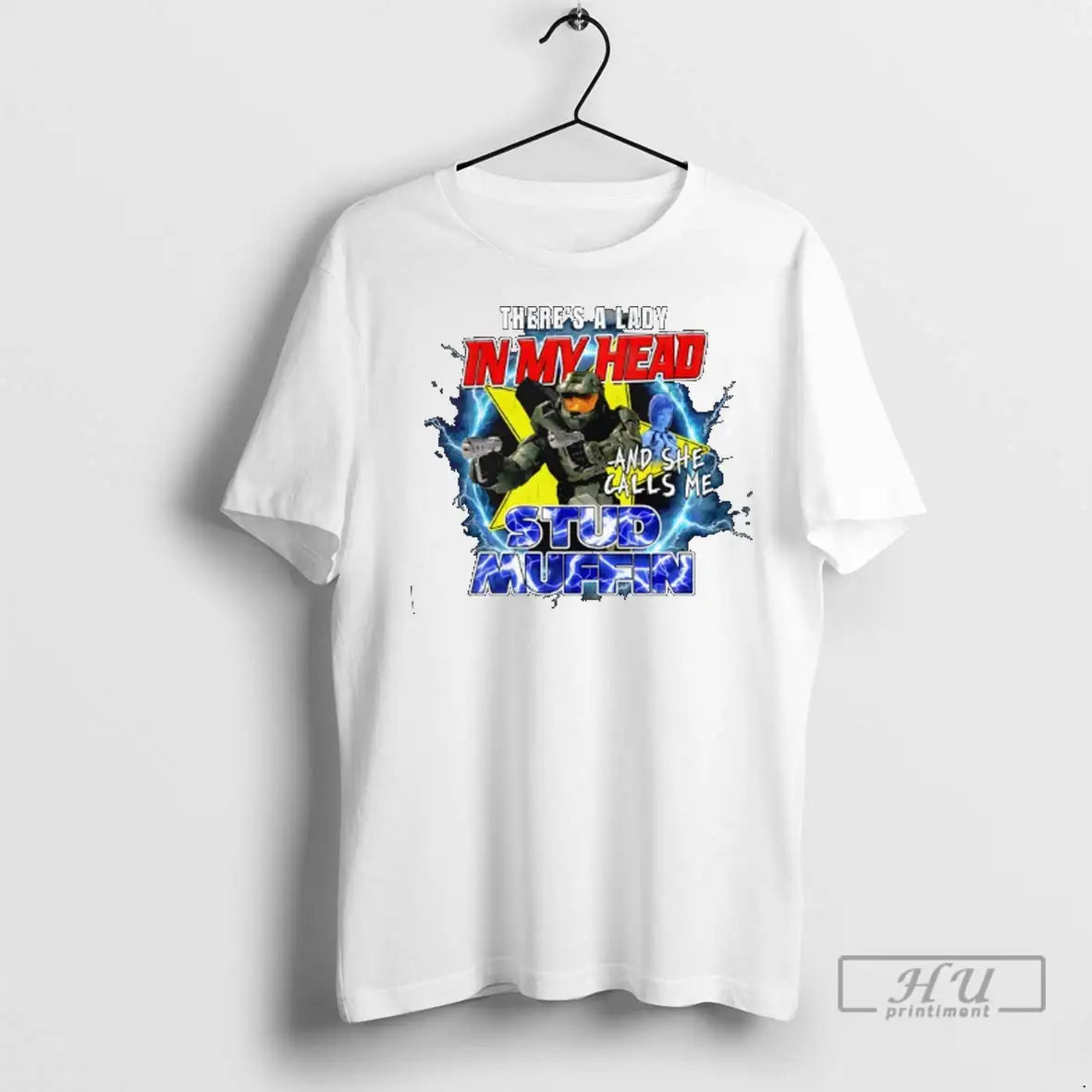 Trending Theres A Lady In My Head And She Calls Me - Adult & Kids T-Shirts, Sweatshirts & Hoodies apparel design preview 1