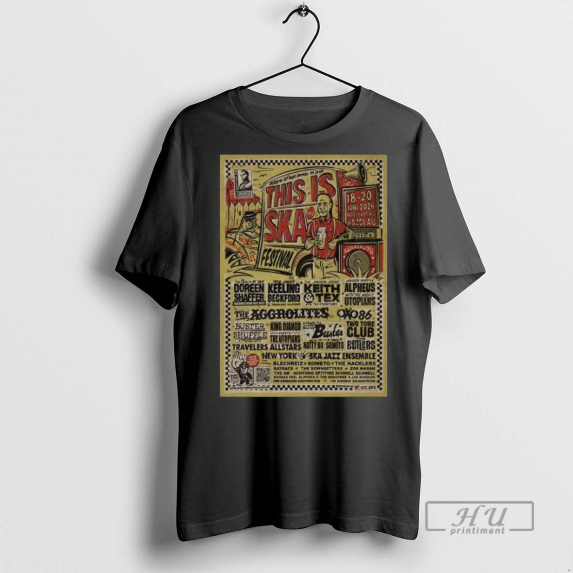 Trending This Is Ska Festival Fall Tour 2025 Rosslau - Adult & Kids T-Shirts, Sweatshirts & Hoodies apparel design preview 1
