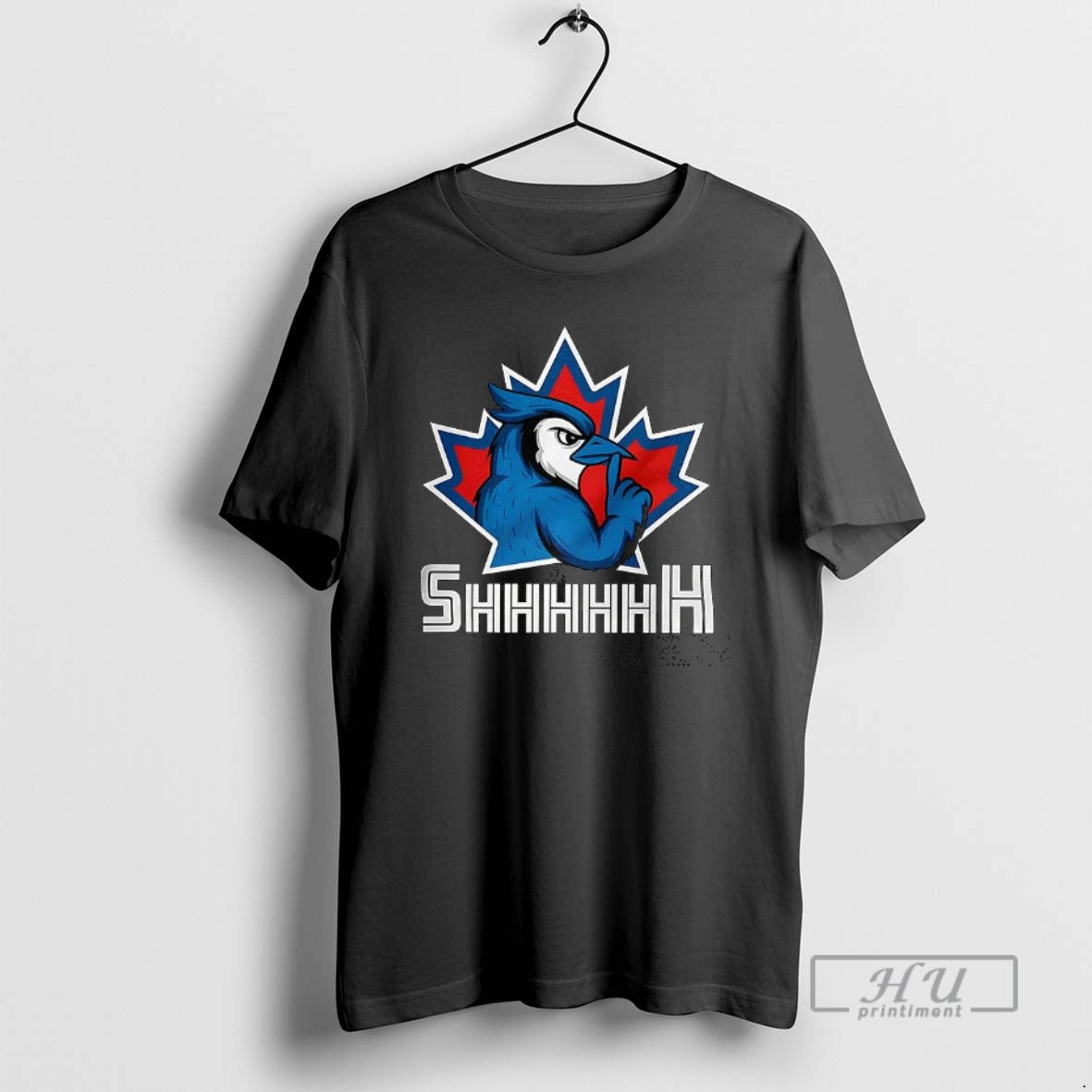 Trending Toronto Blue Jays Mlb Ace Shhhhhh Mascot - Adult & Kids T-Shirts, Sweatshirts & Hoodies apparel design preview 1