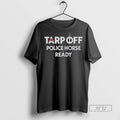 Trending Toronto Blue Jays Tarp Off Police Horse - Adult & Kids T-Shirts, Sweatshirts & Hoodies apparel design preview 1