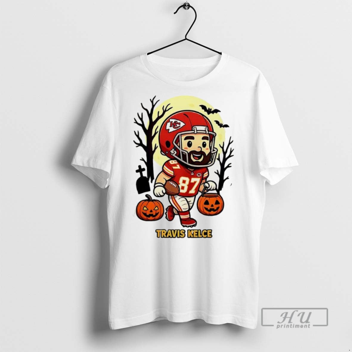Trending Travis Kelce Kansas City Chiefs Football - Adult & Kids T-Shirts, Sweatshirts & Hoodies apparel design preview 1
