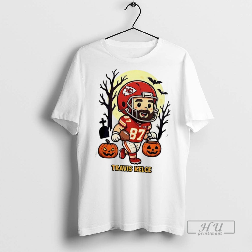Trending Travis Kelce Kansas City Chiefs Football - Adult & Kids T-Shirts, Sweatshirts & Hoodies apparel design preview 1