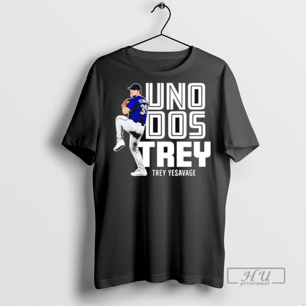 Trending Trey Yesavage Toronto Blue Jays Uno Dos - Adult & Kids T-Shirts, Sweatshirts & Hoodies apparel design preview 1