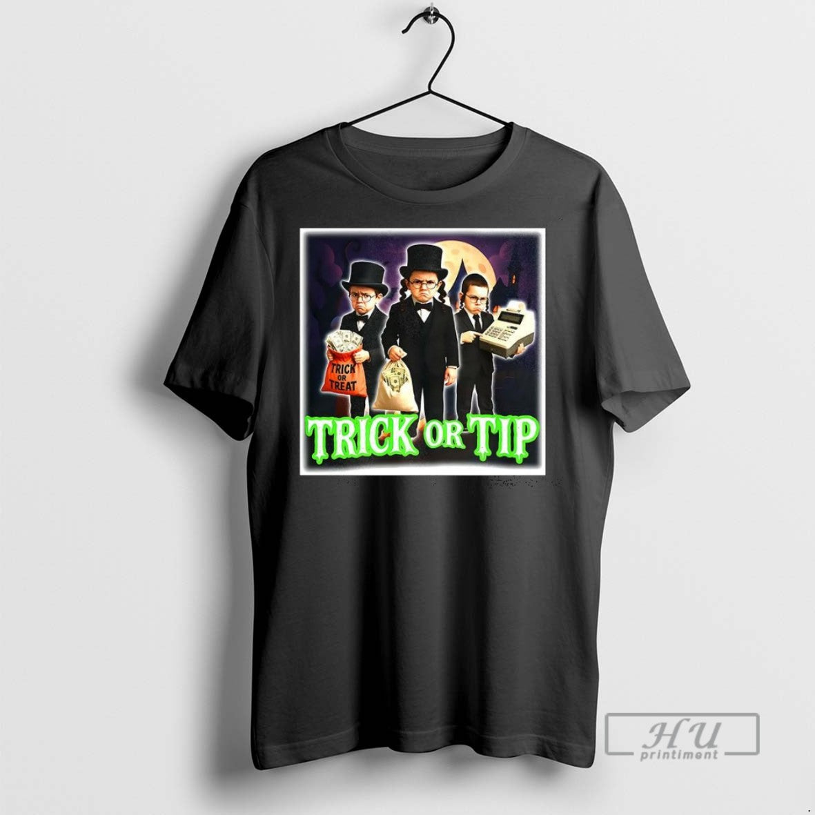 Trending Trick Or Tip Treat Parody Halloween - Adult & Kids T-Shirts, Sweatshirts & Hoodies apparel design preview 1