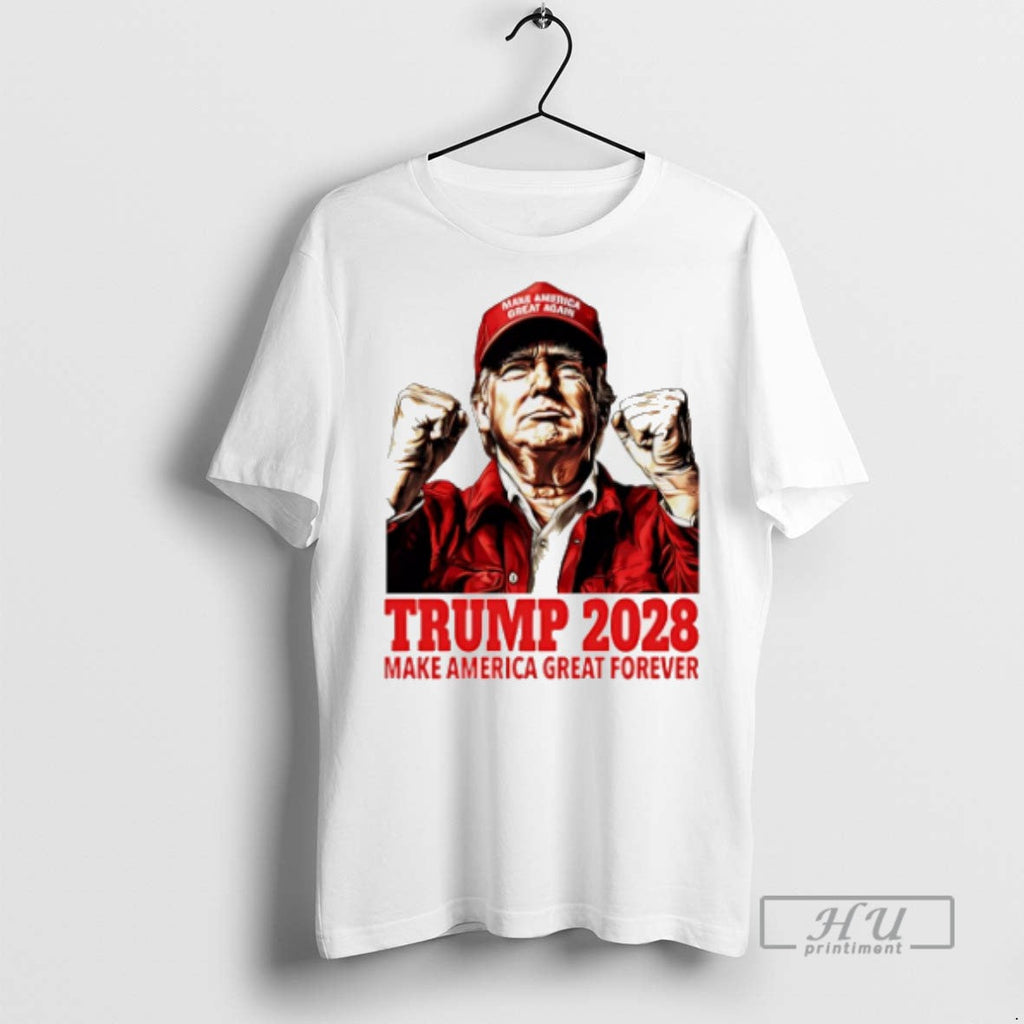 Trending Trump 2028 Make America Great Forever - Adult & Kids T-Shirts, Sweatshirts & Hoodies apparel design preview 1