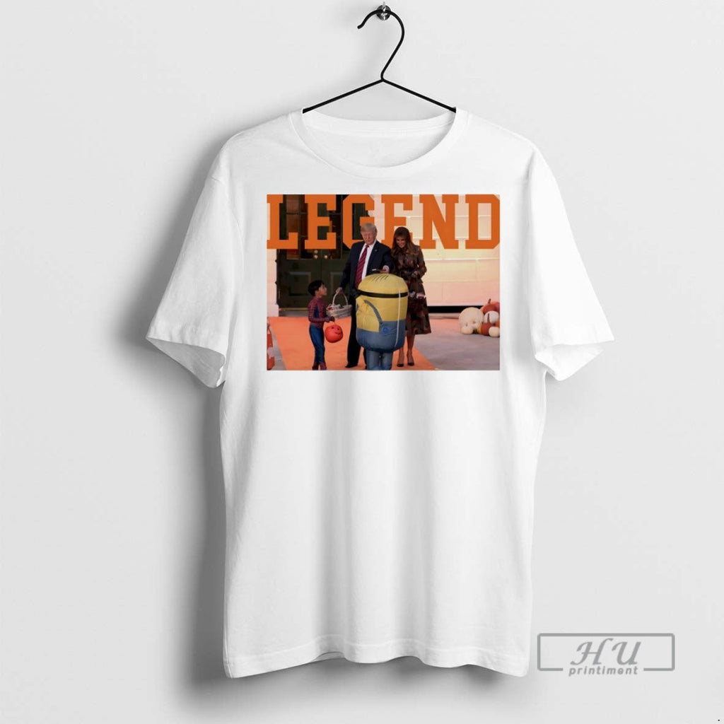 Trending Trump Trick Or Treat Legend Halloween - Adult & Kids T-Shirts, Sweatshirts & Hoodies apparel design preview 1
