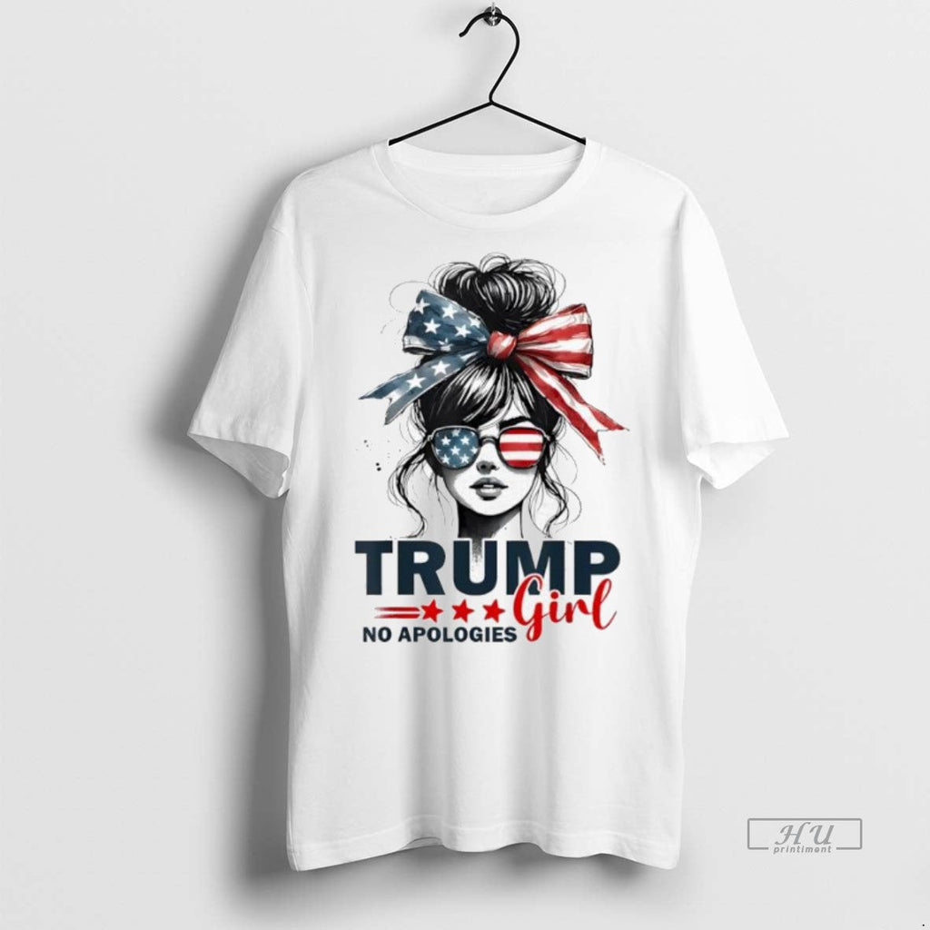 Trending Trump Girl No Apologies Sweater - Adult & Kids T-Shirts, Sweatshirts & Hoodies apparel design preview 1