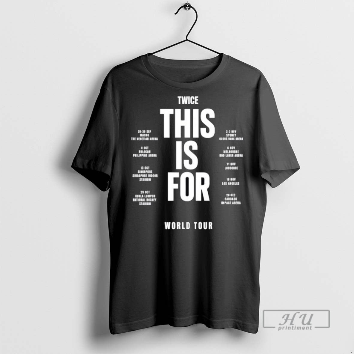 Trending Twice This Is For World Tour In Singapore - Adult & Kids T-Shirts, Sweatshirts & Hoodies apparel design preview 1