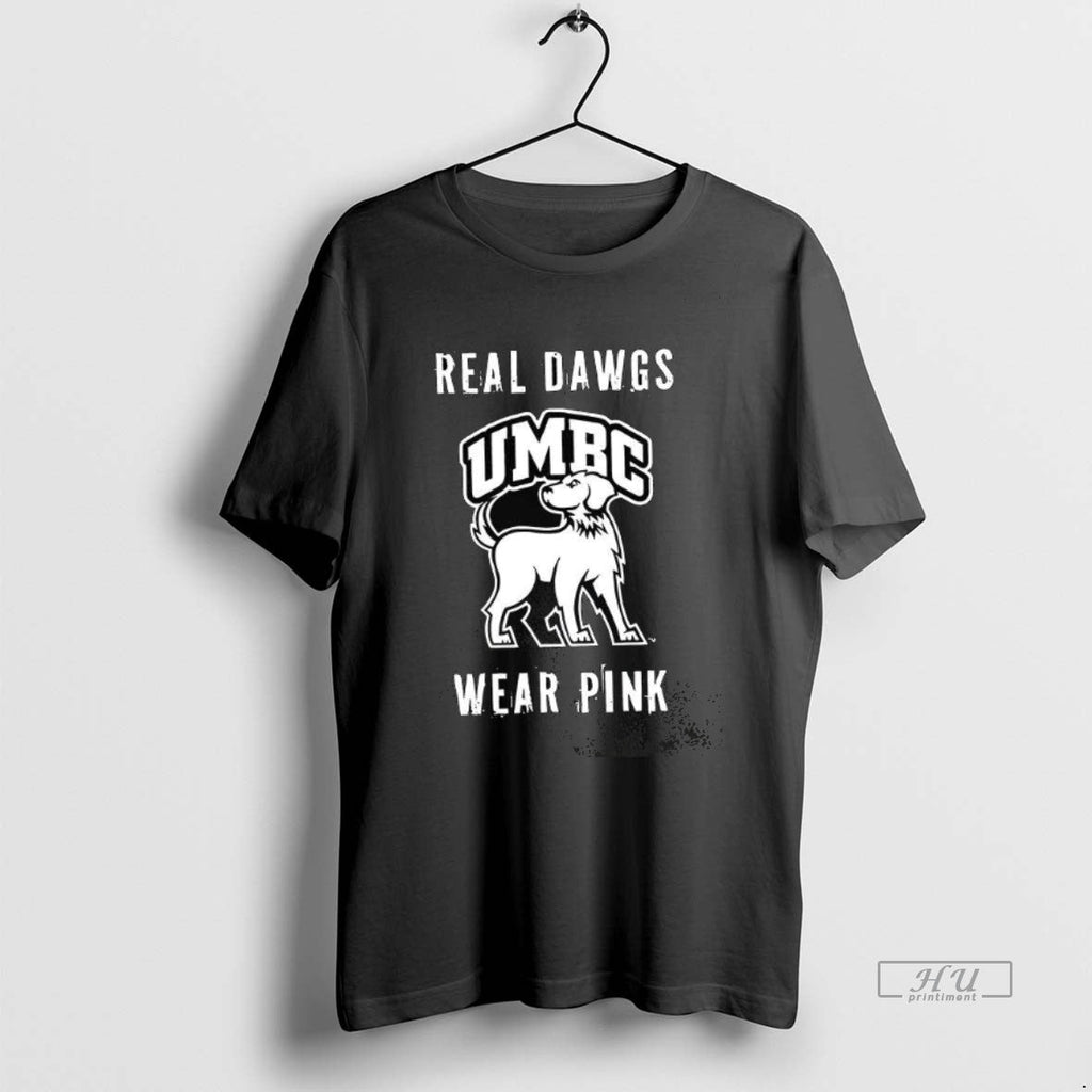 Trending Umbc Real Dawgs Wear Pink Sweater - Adult & Kids T-Shirts, Sweatshirts & Hoodies apparel design preview 1