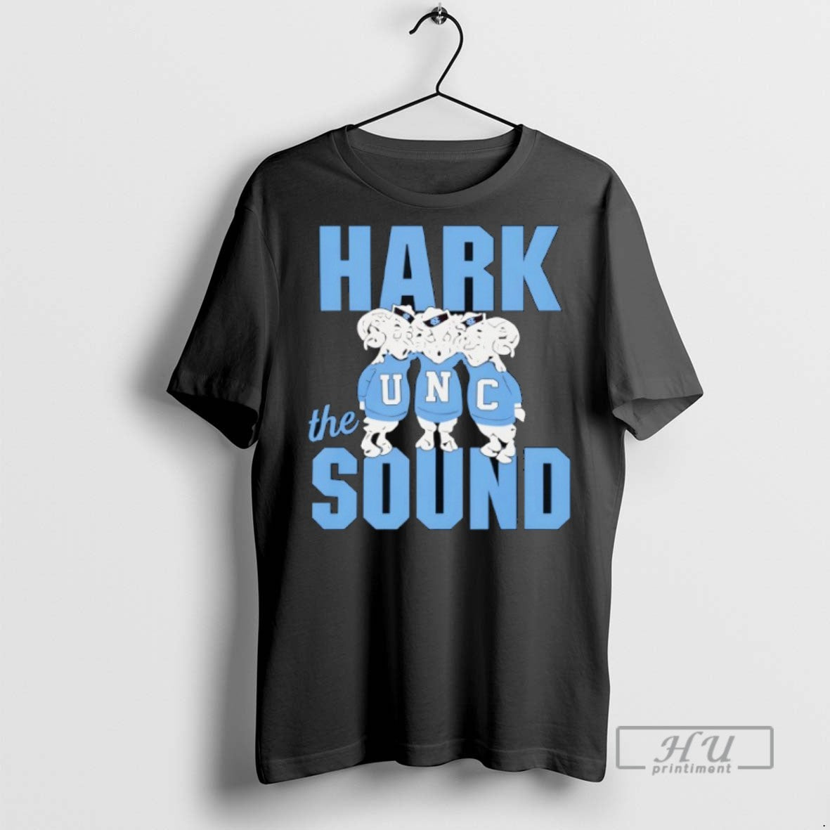 Trending Unc North Carolina Tar Heels Hark The Sound - Adult & Kids T-Shirts, Sweatshirts & Hoodies apparel design preview 1